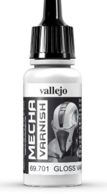 17ml Bottle Gloss Varnish Mecha Color (6/Bx)