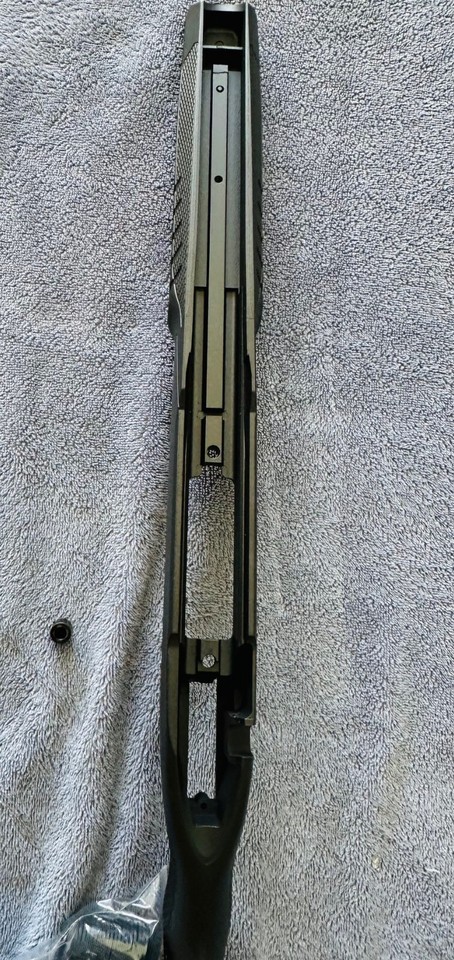 Savage 10/110 Rifle AccuStock Tungsten-RH-Short action-Adj LOP- | eBay