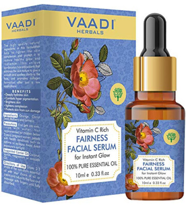 VAADI HERBALS Vitamin C Fairness Gesichtsserum vor Sonnenschäden 10 ml