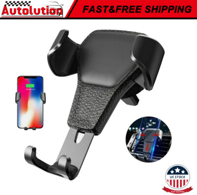 Gravity Car Mount Phone Holder Air Vent for iPhone X XR XS Max Galaxy S10 Note 9