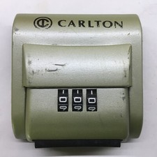 CARLTON suitcase REPLACEMENT combination LOCK rare SPARE luggage PART Used x1