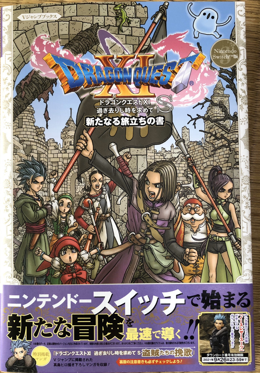 Nintendo Switch Version Dragon Quest Xi Art Illustration Guide