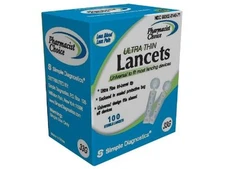 Pharmacist Choice Twist Top Lancets 100 BX 33G