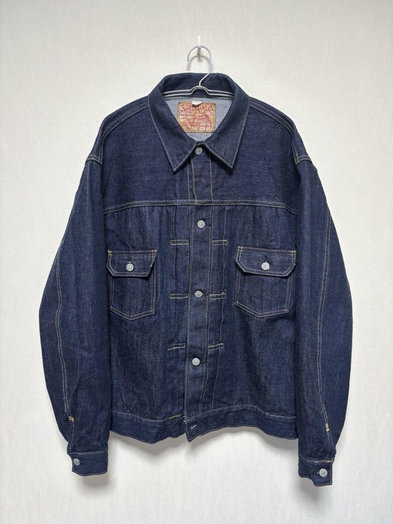 Sugar Cane Denim Jacket Indigo Cotton Size 44 Used From Japan | eBay