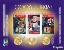 Aserbaidschan Bloc 44 (complète edition) neuf avec gomme originale 2001 Olympia