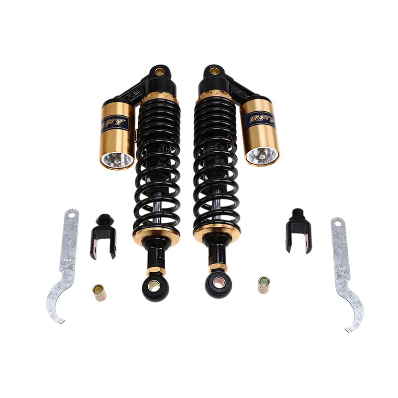 Amortiguadores de aire para moto 340 mm 13,5" extremo de horquilla para kart ciclomotor quad ATV Foto 2 de 4