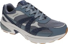 Skechers Shoes Men Sporty Fashion Comfort Blue Memory Foam Casual Lace Up 183215