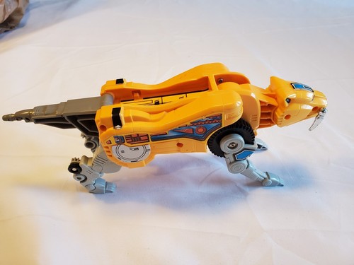 MEGAZORD Vintage 1991 BANDAI MMPR Power Rangers Yellow Sabertooth