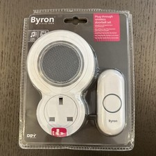 Byron DBY-23513 UK  Wireless Doorbell Set Brand New Sealed