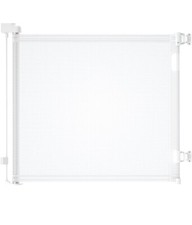 Retractable Baby Gate,Mesh Baby Gate or Mesh Dog Gate,33 Tall,Extends up to 55in