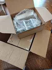 3 Pack Probrico Privacy Lock Wave Door Lever Satin Nickel Finish 