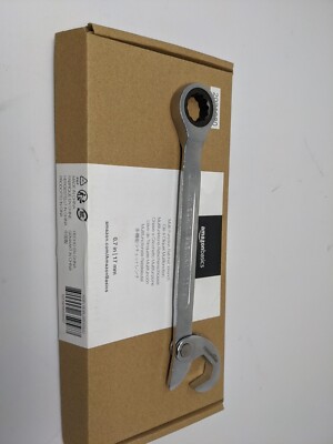 New Amazon Basics Multi-function Ratchet Wrench 17mm, 15-22mm