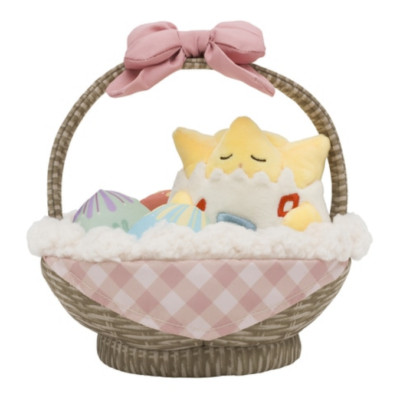 Plush Togepi Pikachu's Easter Egg Hunt  Pokemon Easter 2023 Togepi Happy Spring