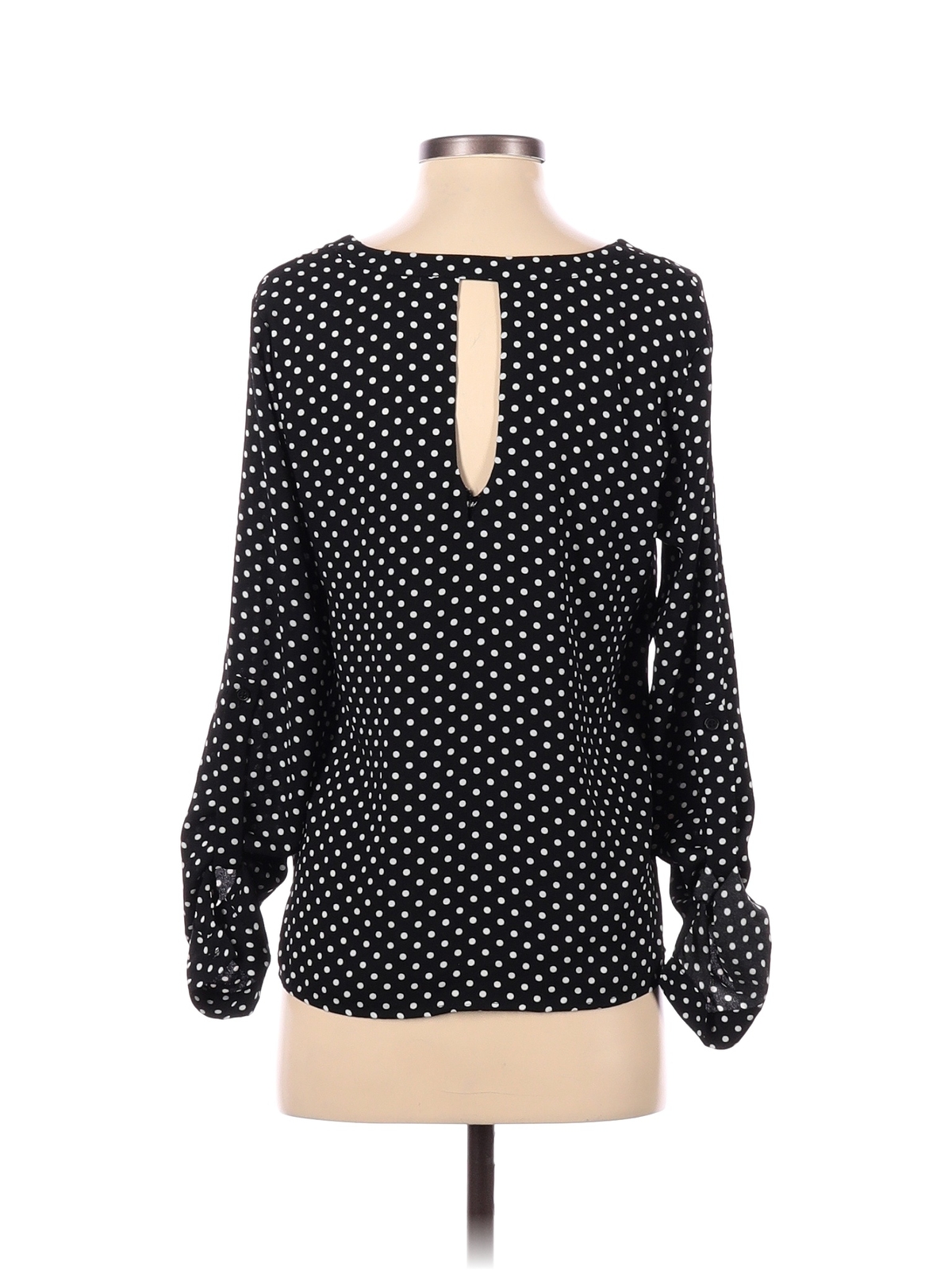 Forever 21 Women Black Long Sleeve Blouse S eBay