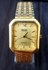 Gruen Gold Plated Case Quartz Wristwatches for sale | eBay