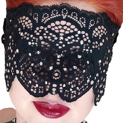 Eyes Wide Shut Full Face Lace Masquerade Mask for Women Sexy