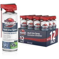 Kraken Bond Multi Use Spray, Corrosion Inhibitor  500 ml.  12 Pack