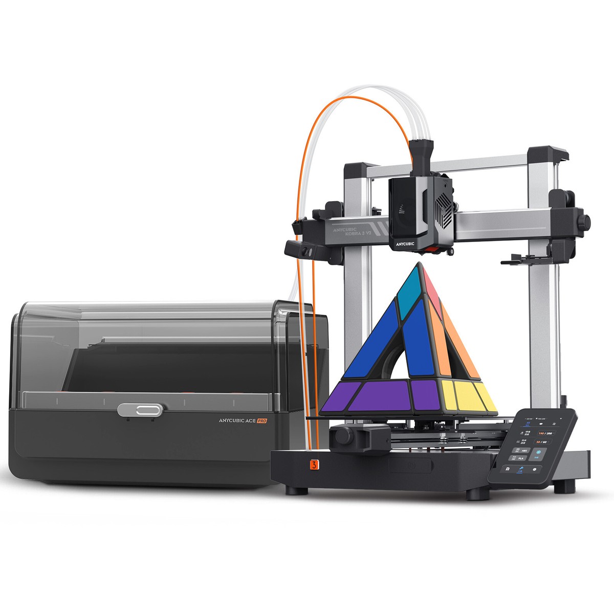 ANYCUBIC Kobra 3 Combo Upgrade Multi Color 3D Printer Max