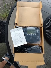 GENUINE POLYCOM SoundPoint IP 550 VOIP Business phone PoE 2201-12550-001-(15128)