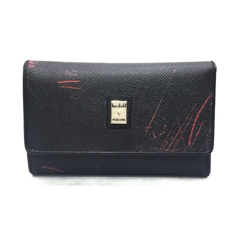 Piero Guidi Portafoglio Donna Eco Pelle Nero Portamonete Medio Patta 10096  | eBay
