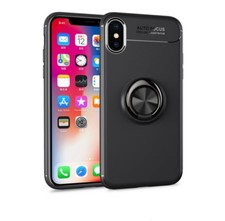For iPhone XS Max XR Plus Ring Shockproof Protective Rugged TPU Back Case Cover