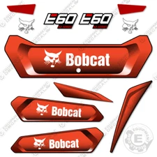Fits Bobcat E60 Decal Kit Mini Excavator (New Style) - 7 YEAR OUTDOOR 3M VINYL!
