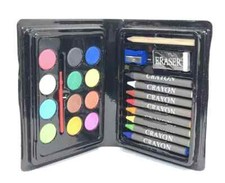 5x 24 Piece Art SetS Crayons Paints Pens Pencils Children Kids Create Gift Sets