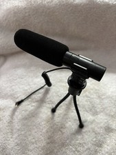  N86283-2 No Name Camera Mic - UNTESTED With Flexible Leg Tripod 4.5  Tall