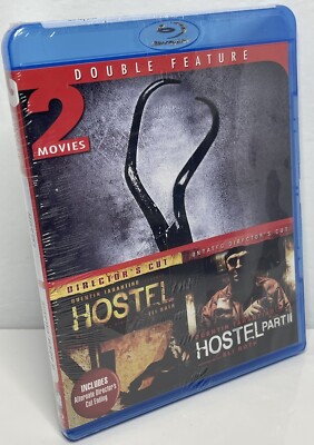 NEW! Hostel / Hostel Part 2 (Bluray, 2006, 2007, OOP Double Feature) Canadian
