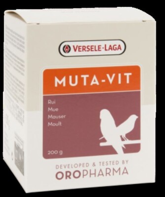 Versele Laga Muta Vit 200g für Vögel Oropharma  Multivitaminpräparat für Mauser