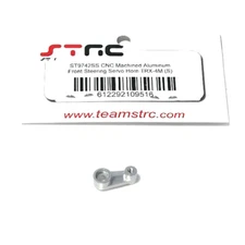 NEW STRC Aluminum Front Steering Servo Horn Silver for Traxxas TRX-4M
