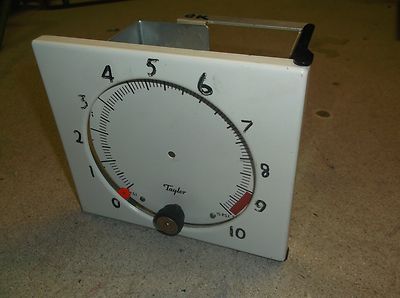 Taylor Transcope Chart Recorder Gauge Assembly 0-10 3-15 PSI ( no needle)
