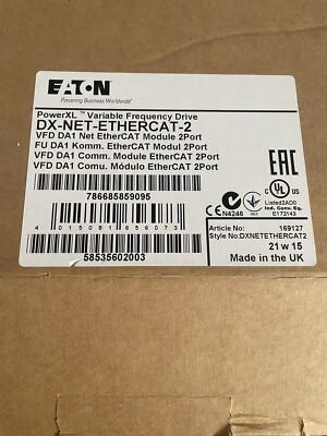 Eaton variable frequency drive DX-NET-ETHERCAT-2