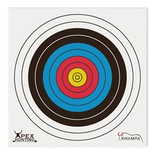 KHAMPA Archery Paper Targets [5 pieces] Water and Tear Resistant for Backyard
