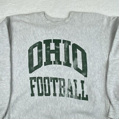 Vintage Champion Sweatshirt Mens XXL 90s University Ohio Football Reverse Weave