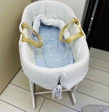 cesta neonato come nuova  con interno blu picci Firenze usata per pochissimo