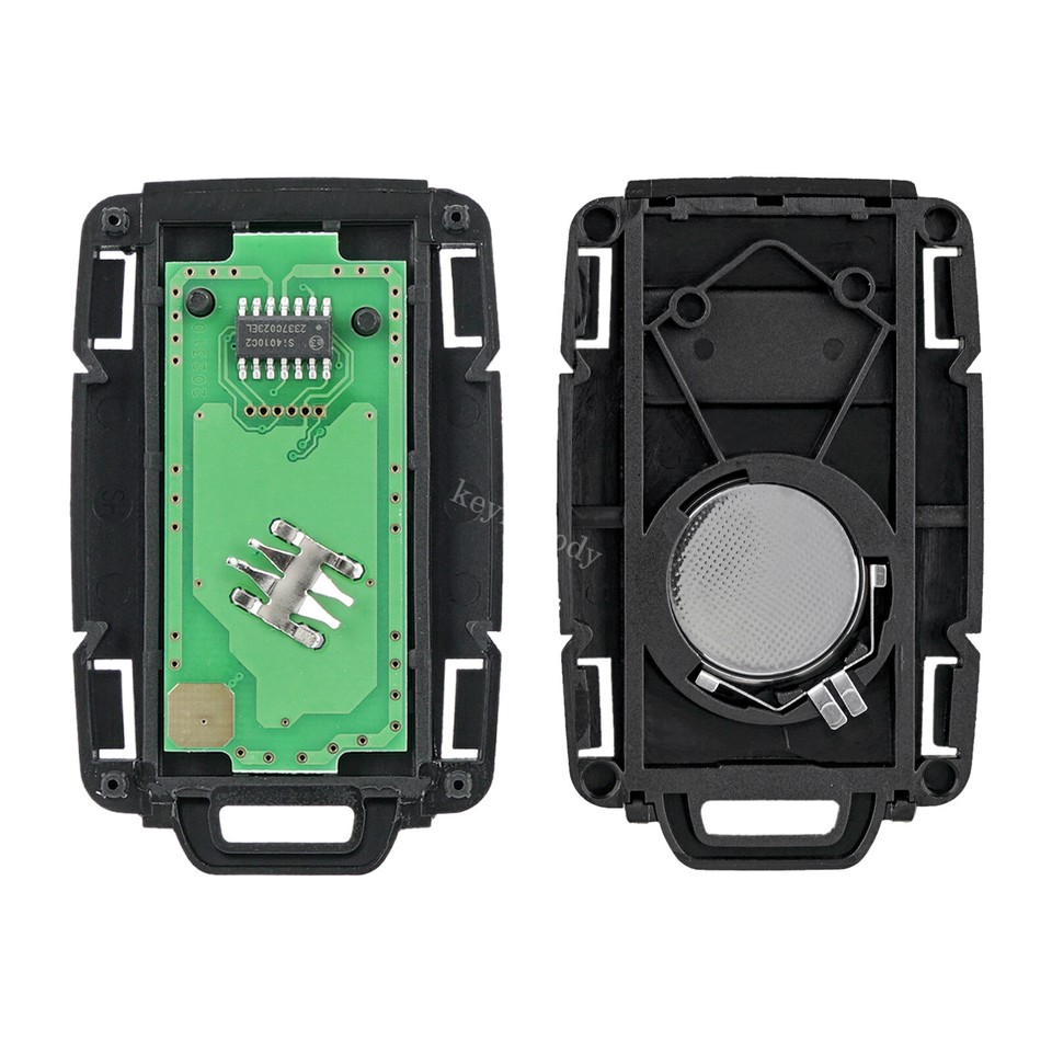 Telecomando Chiave Per GMC Sierra 1500/2500HD/3500HD 2015-2019 | 4 Pulsanti, Avviamento A Distanza | Nero