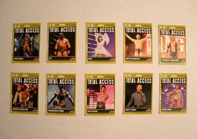 2023 Upper Deck AEW wrestling - Total Access (10 card insert set)