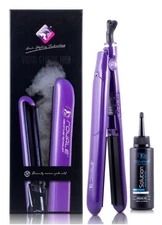 Royale Pro Vapor Purple Professional Hair Straighter W/Argan Oil *$400 MSRP*