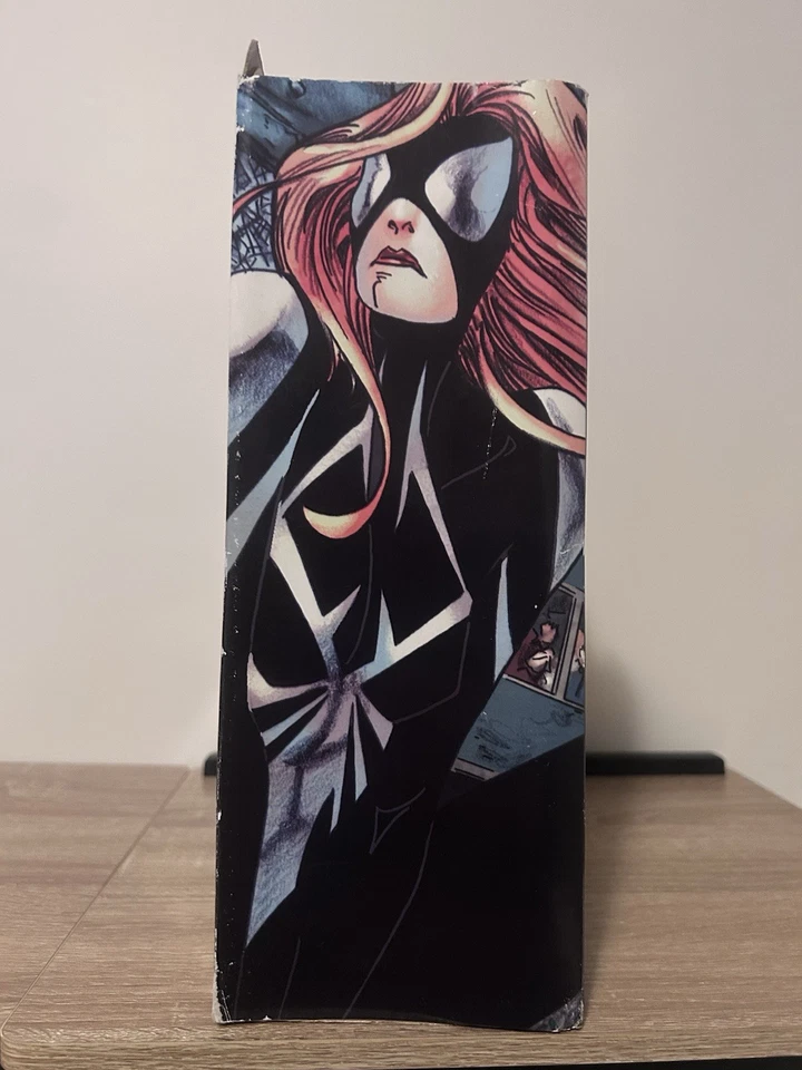 Figura Marvel Select ARACHNE 7" SIN ABRIR - Plástico Amarillento Foto 4 de 4