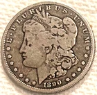 1890 O Morgan, good eye appeal, features are good, free shipping Sigma tested ++