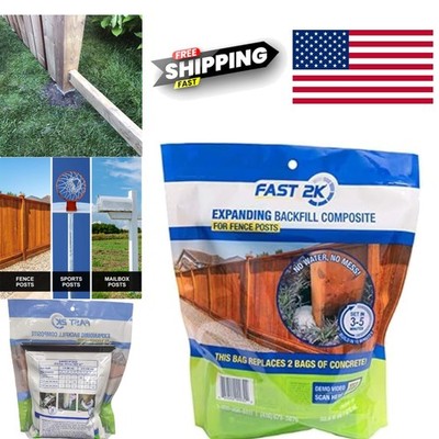 Fast 2K Post Anchor Mix Lightweight Foam Compound for Fence Post Installation