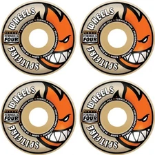 Spitfire Wheels Formula Four Radial Full Skateboard Wheels - 60mm 99a (Set of 4)