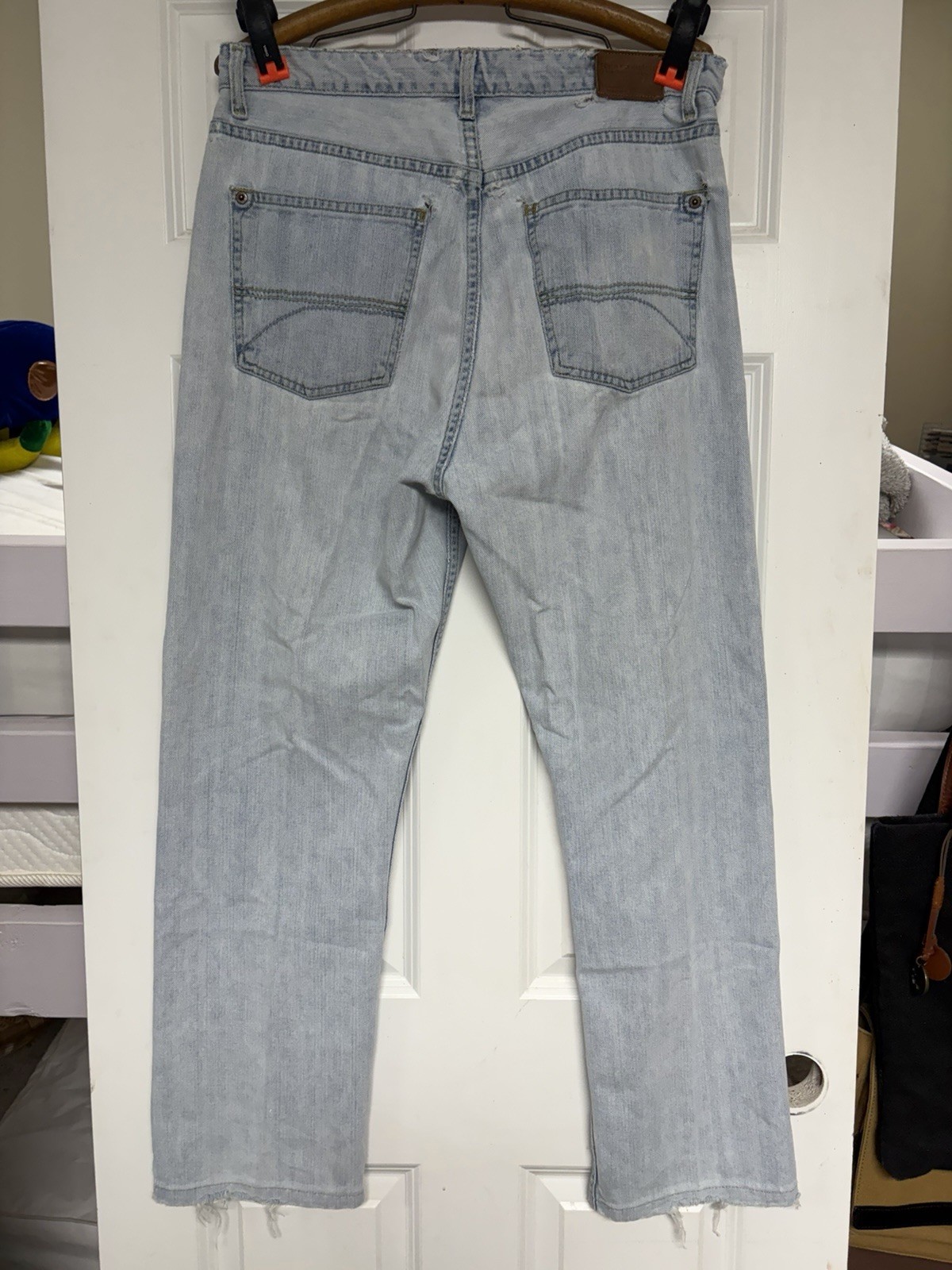 Vintage Tommy Hilfiger Jeans Men's 34x30” Classic Fit Baggy Light Wash Denim Y2K thumbnail 2