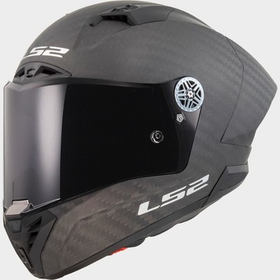 LS2 FF805 Thunder Carbon GP Aero Spoiler Matt Black 59/60-L Sport Helm NEU++