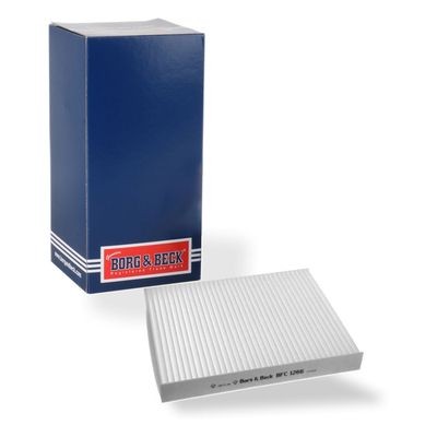 BORG & BECK BFC1266 Cabin Air Filter Particulate 252mm Length Fits Hyundai ix55