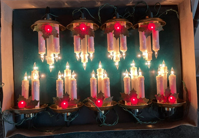 Vintage 36er Set Deluxe, Weihnachtskerzenlichter - 1992