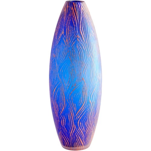 Cyan Design 10031 Fused Groove 17 X 6 inch Vase - Picture 1 of 3