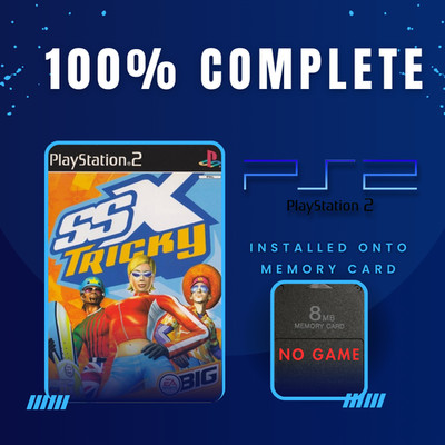 SSX Tricky Snowboarding 100% Komplett PS2 Memory Card Playstation 2 Spiel