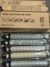 Genuine Ricoh Savin Lanier MP C6003 (2x)841849 841850 841851 841852 Toner Set